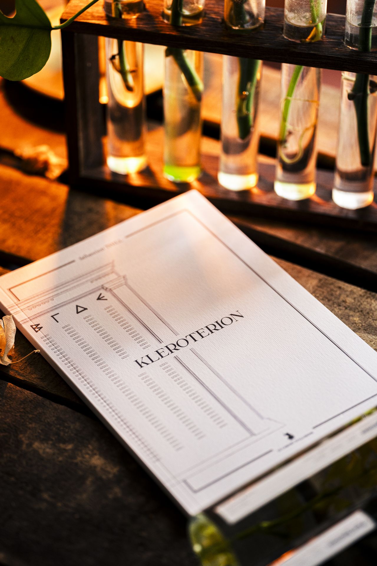 Livre Kleroterion de Sébastien Thill